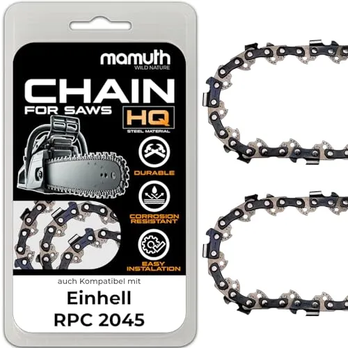 2x Sägekette Kettensäge 40cm 1,5mm 0,325