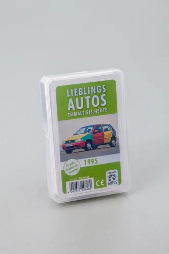 Auto Quartett 1995 Baujahr Geburtsjahr 31. Geburtstag Geschenk Spielkarten Neu
