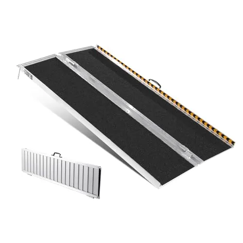 VEVOR Klappbare Rollstuhlrampe aus Aluminium 363kg von Vevor