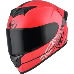 Berik FF867 Taruna Helm, schwarz-grau-rot, Größe M für Männer