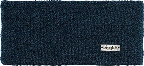 Eisglut Unisex Free Stirnband – Marine Mel - Hochwertiges Strickstirnband aus 70% Polyacryl und 30% Wolle, mit weichem Microfleece-Innenband für optimalen Tragekomfort. Perfekt für kalte Tage!