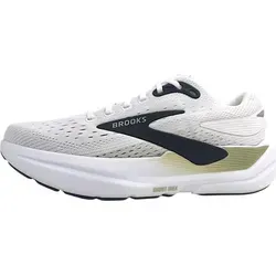 Brooks Ghost Max 3 Herren Laufschuh - Weiß, Größe 8.5 - Laufschuhe mit maximaler Dämpfung für mühelose Übergänge und hohen Komfort. Ideal für lange Strecken dank stabiler Basis und unterstützendem GlideRoll Rocker.