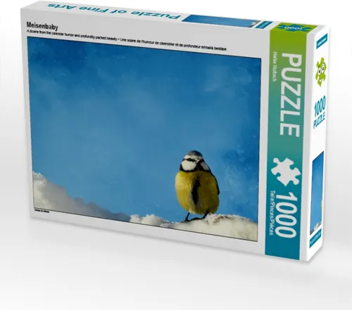 Calvendo Meisenbaby 1000 Teile Puzzle quer 640x480mm, Hultsch Heike; 7293552