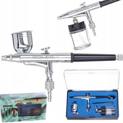 Produktbild Airbrush-Spritzpistole mit 2 Tanks Fengda BD-134 0,3 mm