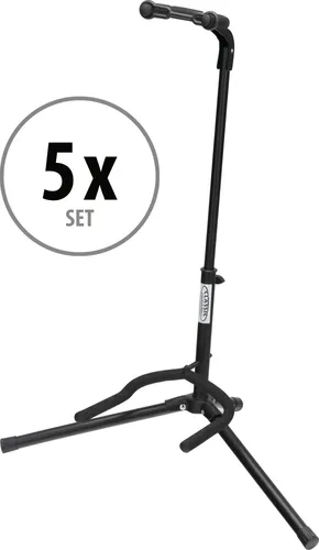 Classic Cantabile GS-200F Gitarrenständer klappbar 5x Set