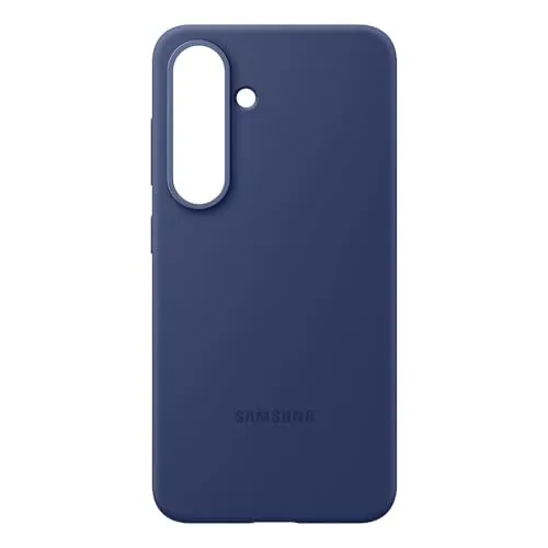 SAMSUNG Silicone Case für Galaxy S25 - Blau - Taschen & Schutzhüllen, schützende Silikonhülle mit präziser Passform für optimale Sicherheit und elegantes Design.
