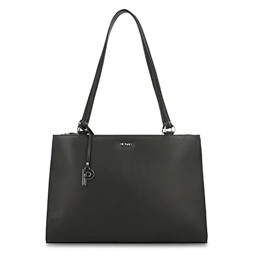 Picard Damen Shopper CATCH ME aus Echtleder - Damen-Shopper aus hochwertigem Echtleder mit flexiblem Trennfach und sicherem Reißverschluss, ideal für Alltag und Ausgehevents.