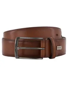 LLOYD Men’s Belts Ledergürtel braun 85 - Hochwertiger Ledergürtel in Cognac, ideal für stilvolle Outfits und aus robustem Leder gefertigt.