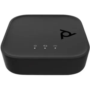 Poly HP ATA 400 VoIP-Telefonadapter, 1 FXS-Port, 4 SIP-Profile