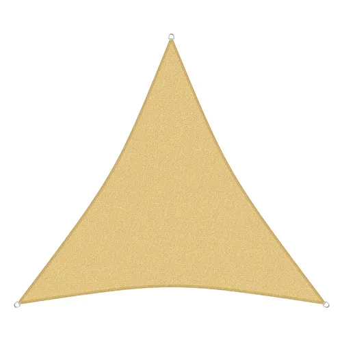 sunprotect 83221 Professional Sonnensegel Dreieck 3,6 m - Hochwertiges Sonnensegel für effektiven Sonnenschutz im Freien. Aus robustem HDPE-Material, wind- und wetterfest – ideal für Terrassen und Gärten.