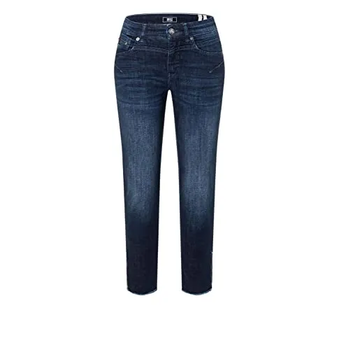 MAC Rich Slim chic Light Authentic Denim Damen Jeans Dark Authentic Commercial Art.Nr. 0389L576290 D848*, Größe:W32/L26, Farbe:D848 Dark Authentic Commercial