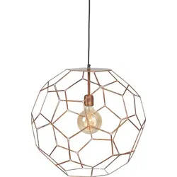 it's about RoMi - Hängeleuchte Marrakesh - Kupfer - Ø34cm - Lampen - Moderne Hängeleuchte mit elegantem Design, warmem Licht und nachhaltigem Engagement: Für jede verkaufte Lampe wird ein Baum gepflanzt!