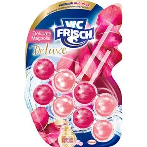 WC-Frisch WC-Duftspüler De Luxe Delicate Magnolia, Einhänger mit Stein, 2 Stück