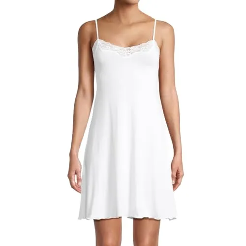 Nina von C. - Romance Neglige (38 Weiß) - Nachthemd für Damen aus weichem Material mit floralen Spitzen-Details für einen romantischen Look, perfekt für entspannte Nächte.