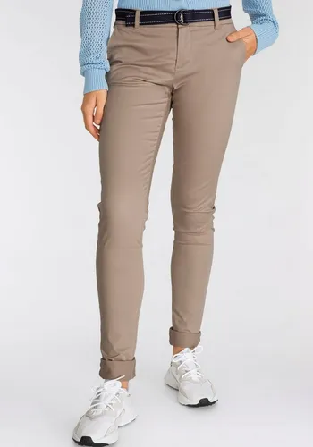 AJC Damen Chinohose Größe 34 in Beige von AJC