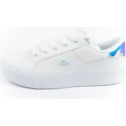 Lacoste Ziane Platform Femme 47CFA00041Y9 - Elegante Damen Sneaker - Sneaker aus hochwertigem Leder mit Ortholite-Technologie für optimalen Tragekomfort. Trendiger Layer-Look und rutschhemmende Sohle, ideal für Freizeit und sportliche Aktivitäten.