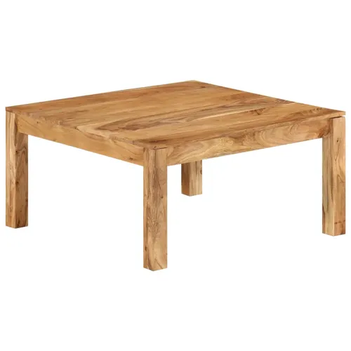 furnicato Couchtisch 80x80 cm aus massivem Holz