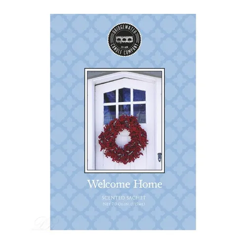 Bridgewater Candle Duftsachet Welcome Home - Aromatherapie mit warmen Zimtnoten, Pflaume und Apfel. Duftdauer bis zu 4 Monate, ideal für jeden Raum oder Schrank. Perfekt für ein heimeliges Ambiente.