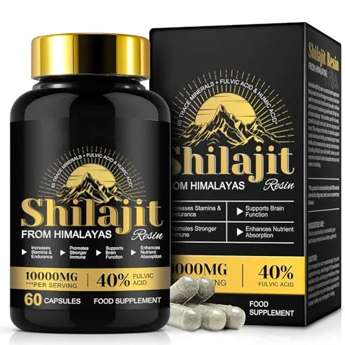 Shilajit Original Himalaya Bio Kapseln