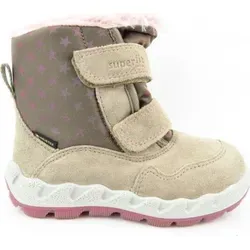 Superfit Icebird Gore-Tex Schneestiefel für Mädchen, BEIGE/ROSA 4000, 31 EU - Stiefel für Mädchen, warm gefüttert und wasserdicht dank Gore-Tex – perfekt für winterliche Abenteuer!