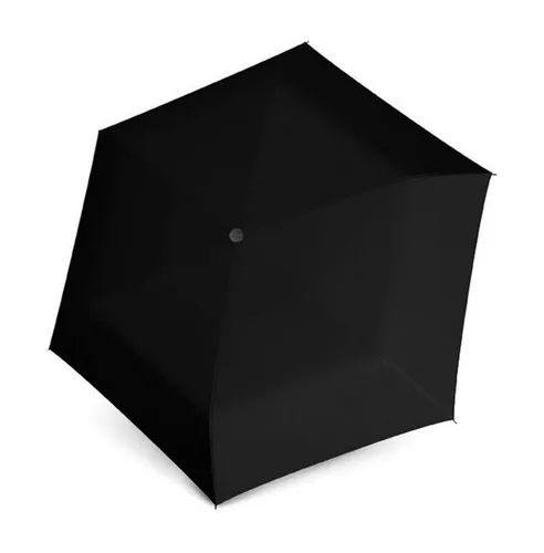 Doppler Carbonsteel Slim Regenschirm Schwarz, One Size - Taschenschirm aus leichtem Aluminium, ideal für unterwegs und mit praktischer Automatikfunktion.
