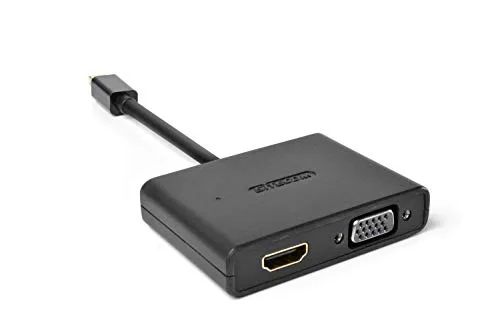 SITECOM CN-347 Mini Displayport auf HDMI/VGA 2-in-1 Adapter schwarz