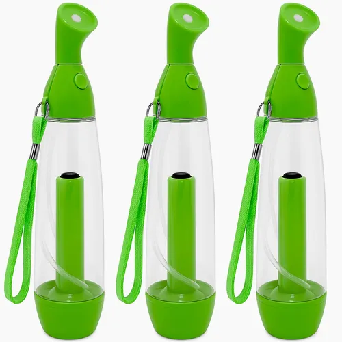 Wassersprüher 3er Set Handsprüher Wasser Sprühflasche Gesicht Erfrischer Grün