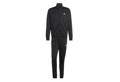 adidas Herren Trainingsanzug Linear Logo Tricot Tracksuit - Trainingsanzüge, ideal für Warm-up und Cool-down. Weiches Trikotmaterial für hohen Tragekomfort und 100% recycelte Materialien für umweltbewusste Sportler.