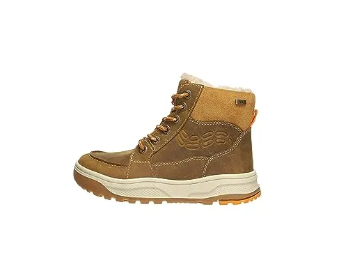 Lurchi DAJAN-TEX Halblange Stiefel, TAN, 31 EU Weit - Wanderschuhe mit Wechselfussbett und warmem Futter für optimalen Komfort und Schutz bei jedem Abenteuer.
