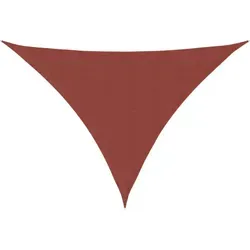 vidaXL Sonnensegel Oxford-Gewebe Dreieckig 3,5x3,5x4,9m in braun von vidaXL
