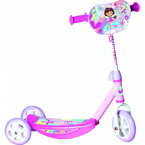 Authentic Kiddyscooter Muuwmi, Princess/Unicorn - Roller/Kickboards mit individuellen Stickern, stabiler Stahlrahmen und rutschfester Fläche für sicheren Fahrspaß. Ideal für kleine Prinzessinnen und Einhorn-Fans!