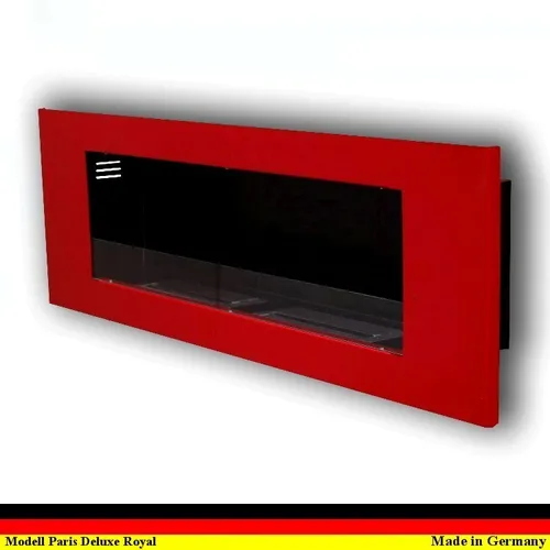 Gelkamin Ethanolkamin Ethanol Kamin Cheminee Gel Modell Paris Deluxe Royal Rot
