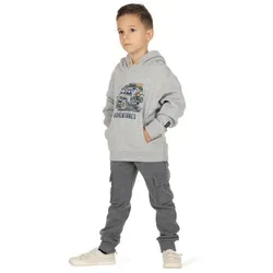 SALT AND PEPPER Jungen Kapuzensweatshirt mit Jeep Druck von SALT AND PEPPER