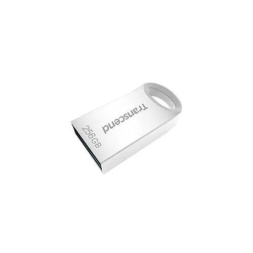 Transcend JetFlash 710 - 256 GB USB-Flash-Laufwerk - USB-Stick mit 256 GB Speicher, USB 3.1 Gen 1 für schnelle Datenübertragungen, ideal für unterwegs und zur Sicherung wichtiger Dateien.