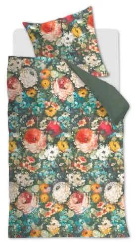 Beddinghouse Bettwäsche HISTORY 135x200 cm - Bettwäsche aus 100% Baumwolle in modernem Blumenmuster, atmungsaktiv und farbbrillant – ideal für erholsame Nächte und ein stylisches Schlafzimmer.