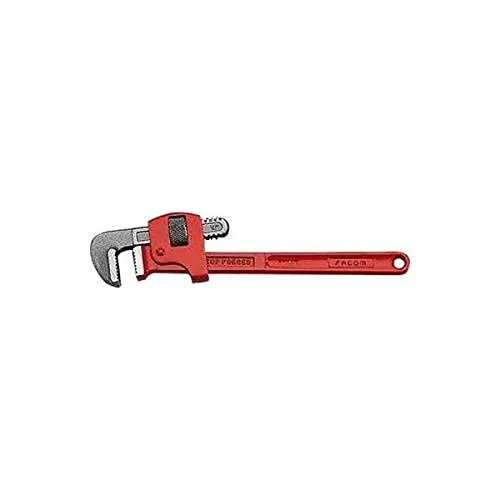 Facom Rohrzange - Stillson-Modell mit max. Spannweite 76 mm - Einhand-Rohrzange aus hochwertigem Stahl, extrem robust und mit gehärteter Zahnung für präzises Arbeiten. Ideal für professionelle Anwendungen und anspruchsvolle Projekte.