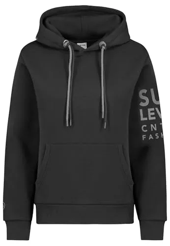 Sublevel Damen Kapuzenpullover Mia-D10600T02690A1NO-black-S