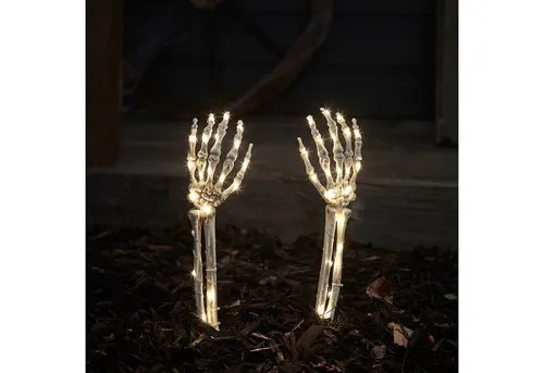 Gartendeko Weiß von Lights4fun