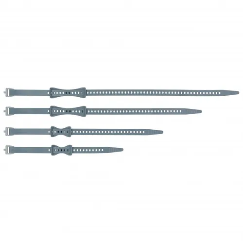 Sea to Summit Stretch-Loc Gurt 20mm, 4er Pack, grau - Kofferwaagen und mehr: Die Stretch-Loc-Straps bieten vielseitige Befestigungsmöglichkeiten für Bikepacking und Outdoor-Aktivitäten, perfekt zum Sichern von Ausrüstung.