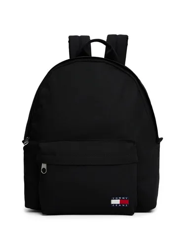 Tommy Jeans Rucksack TJM ESS DAILY DOME BACKPACK - Unisex Freizeit- und Businessrucksack mit gepolsterten Tragegriffen, ideal für Alltag und Schule. Viel Platz dank 1 Hauptfach und praktischer Vordertasche.