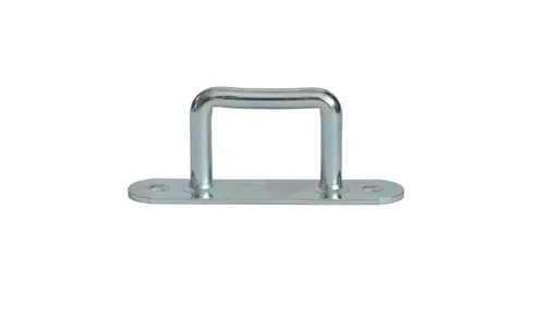 Miederhoff Anhänger 20x Bügel-/ Riemenkrampen - 36x26 mm - Planenhaken - Stahl verzinkt