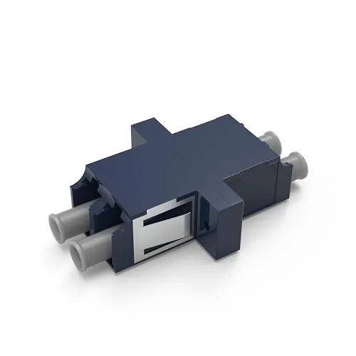 nexinex Glasfaserkabel Adapter | Kupplung LC auf LC Duplex | Verbinder für LWL Patchkabel | Buchse/weiblich