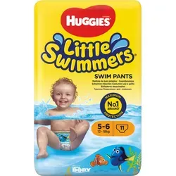 Huggies Windeln Little Swimmers Schwimmhosen Größe 5-6 (12-18kg) 11er Pack