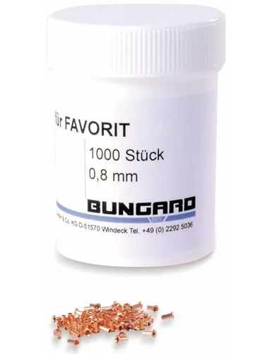 BUNGARD Durchkontaktierungsnieten 0.8 mm