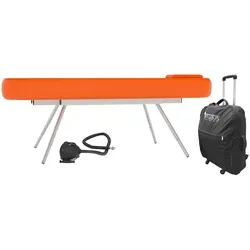 Sport-Tec NUBIS Aufblasbare Massageliege Pro XL 2.0 in orange von Sport-Tec