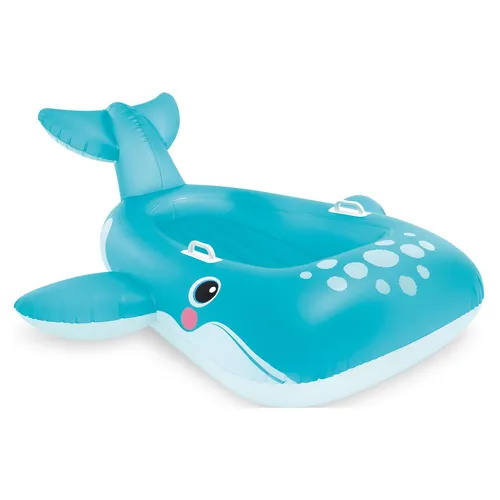 INTEX Luftmatratze - blau - Wal-Design