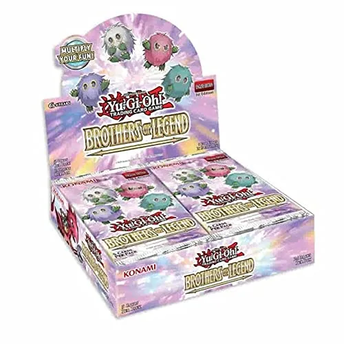 Yugioh Brothers of Legend 2021 Booster-Box – 24 Packungen mit 5 Karten