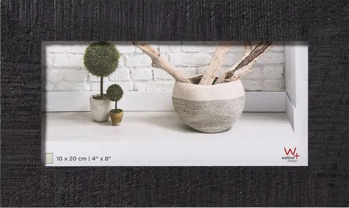 Home Holzrahmen 10x20 cm schwarz