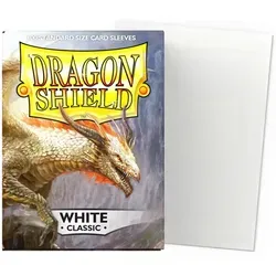 Dragon Shield: White - Classic Sleeves - Standard Size
