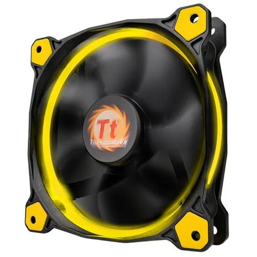 140x140x25mm Thermaltake Riing 14 Yellow